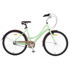 Велосипед 26 PRIDE Classic рама - 18  зелено-коричневый