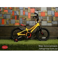Велосипед 16 Pride Flash желтый/красный/черный