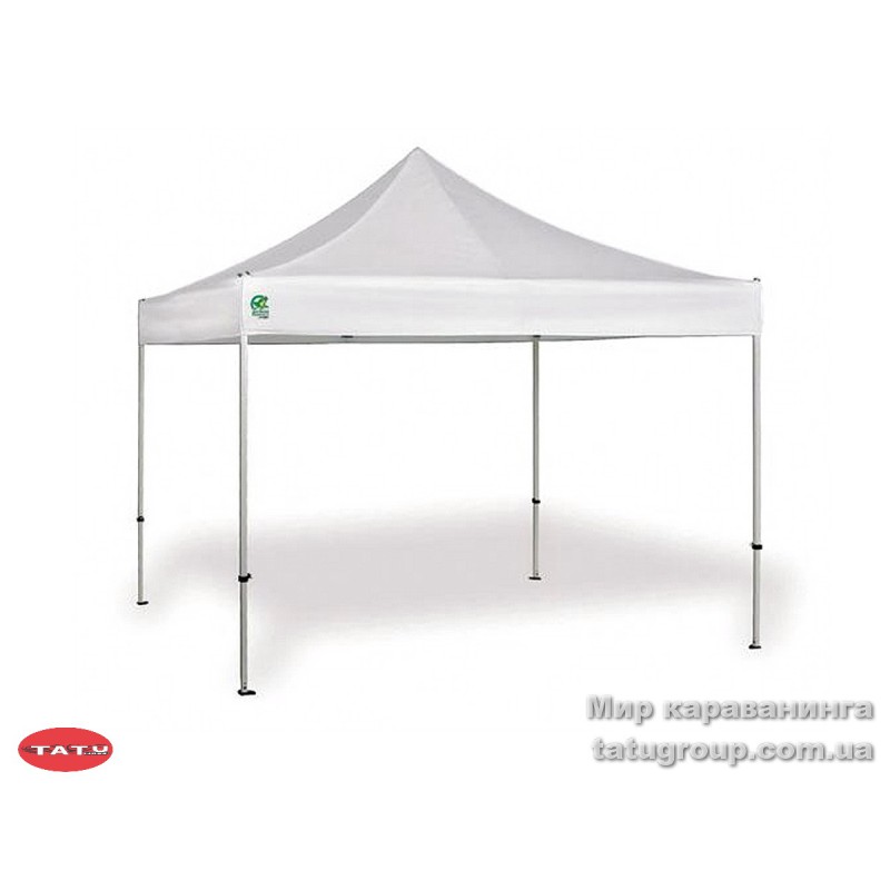 Палатка-павильйон ZEBO STL, 3x3 м, сталь, цвет-белый