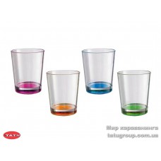 Стаканы пластиковые set multiglas color antislip, 2х30cl разноцветные
