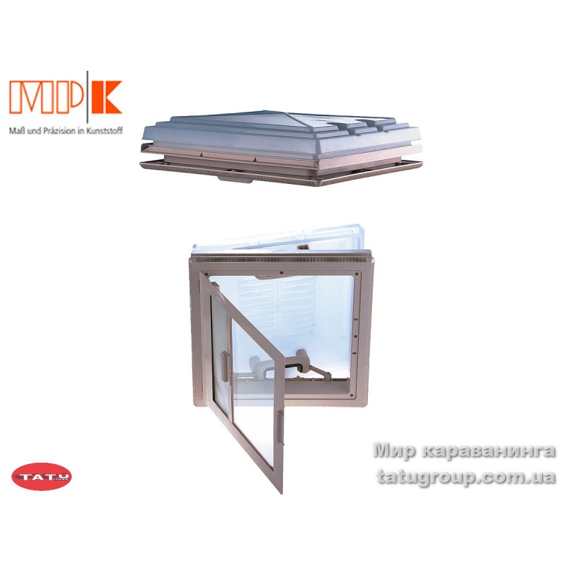 Люк MPK Skylight модель 42, 40х40 cm, цвет-белый