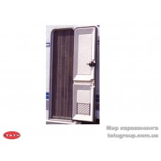 Штора-занавес для двери Wave Luxus, 186х60мм, темно-серая