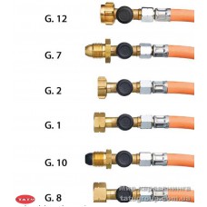 Щланг для газа HP hose HRP, 450 mm, G.12 DE