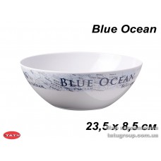 Тарелка-салатница из набора посуды blue ocean