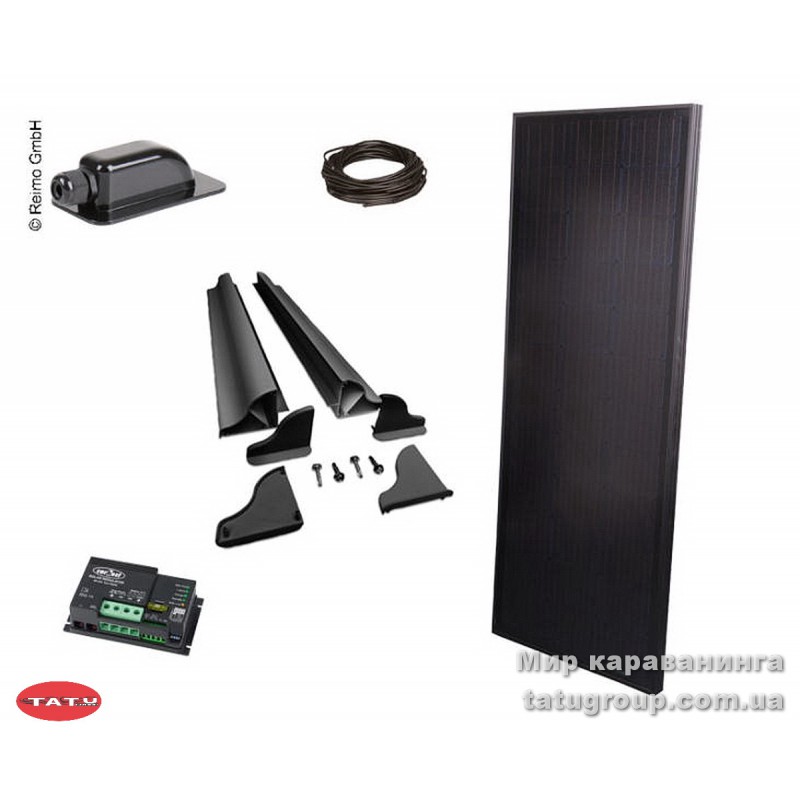 Солнечная батарея Полная комплектация Full Black 12V / 140W от Carbest