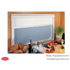 Шторка-жалюзи на окно rollo remiflair i, 180х80 см, цвет-серый 180 x 80 cm, grau
