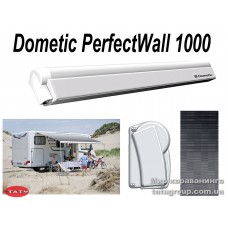Маркиза Dometic PerfectWall PW 1000 4м белый корпус, серый тент