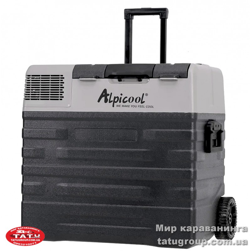 Автохолодильник компресорний Alpicool ENX62, 62л, 12/24/220 В, -20 бат