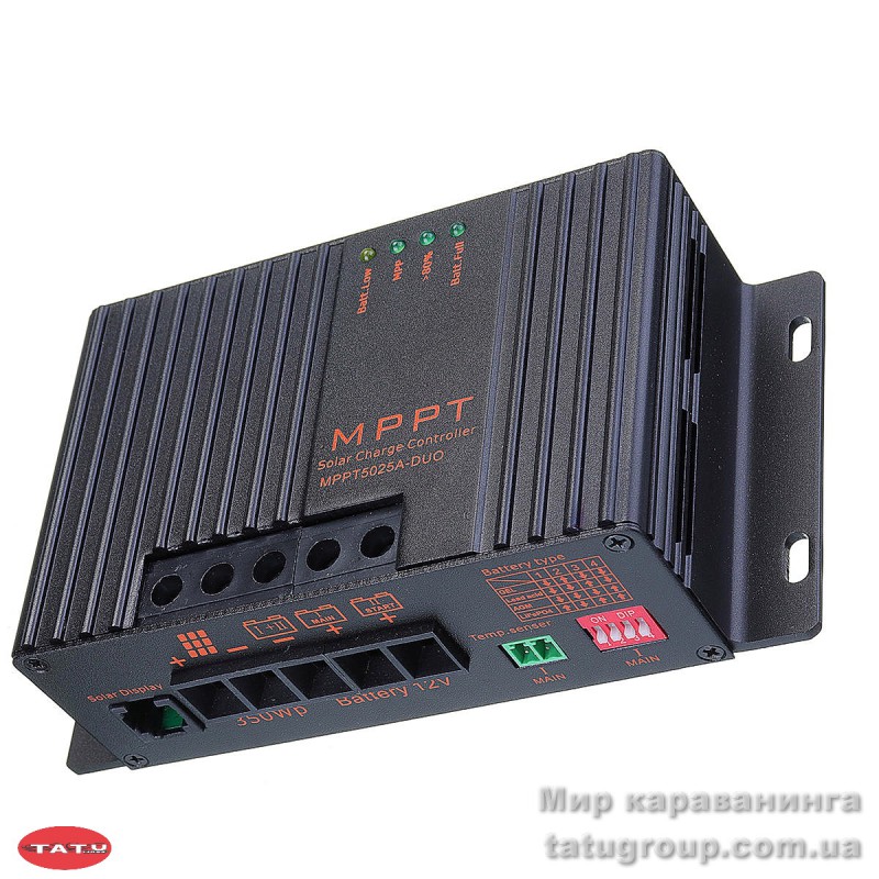 Контроллер солнечной панели MPPT5025A-DUO- Bluetooth