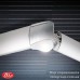 Маркиза Dometic PR 2000 3,75м белый корпус, серый тент, угловой