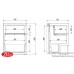 Автохолодильник компрессорный Alpicool CR65, 65л, 12/24/220 В, -20