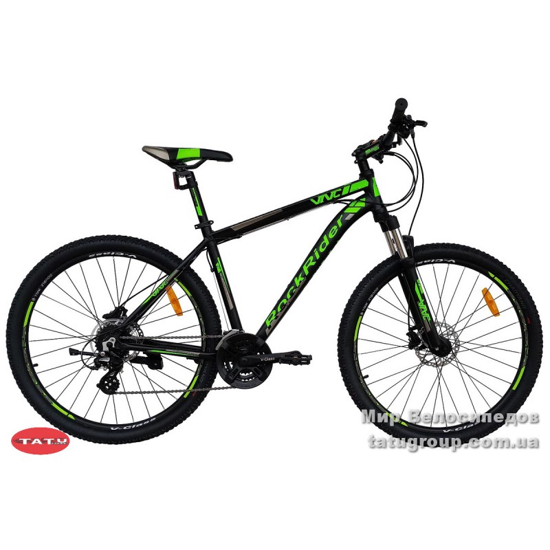 Велосипед 27,5 VNC  RockRider 47см black/green