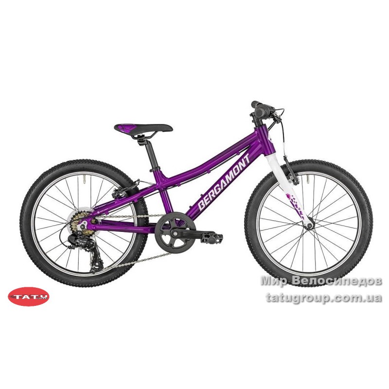 Велосипед 20 Bergamont Bergamonster Girl 26см 19 purple/white/pink