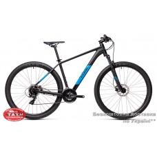 Велосипед 29 Cube Aim Pro black n blue  L 2021