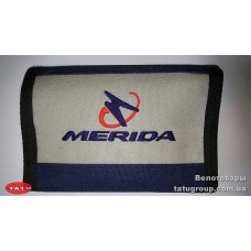 Бумажник MERIDA сине-серый