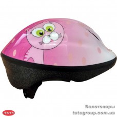 Шлем FUNN 2.0 розовый Pink Cat, разм 48-54см