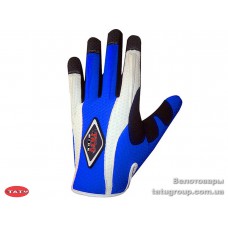 Перчатки TATU-BIKE TEAM сине белые размер S