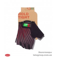 Перчатки Green Cycle NC-2348-2014 Light без пальцев XL черно-красные