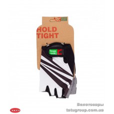 Перчатки Green Cycle NC-2537-2015 Light без пальцев S бело-черные