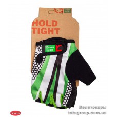 Перчатки Green Cycle NC-2540-2015 Light без пальцев XL бело-зеленые
