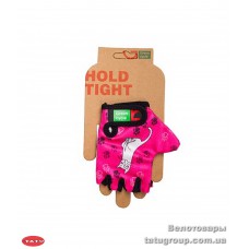 Перчатки Green Cycle NC-2340-2014 Kids без пальцев M розовые