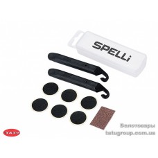Заплатки SPELLi SBT-129B, набор в пластик.коробке (6 заплаток+ лопатки)