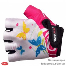 Перчатки вело PowerPlay 5470 детск.кор.пальц./ 2XS / pink